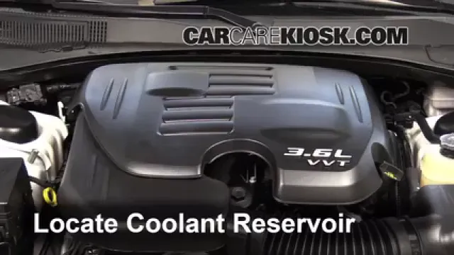 2013 Dodge Charger SE 3.6L V6 FlexFuel Antigel (Liquide de Refroidissement) Vérifiez le niveau d'antigel
